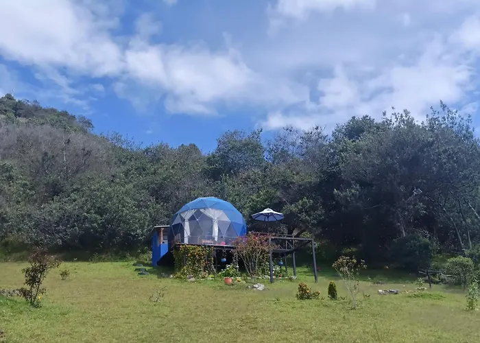 Glamping Blue.