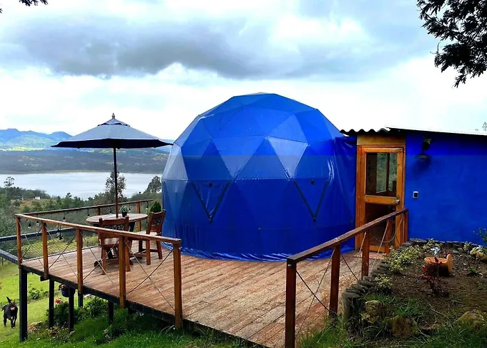 Glamping Blue.