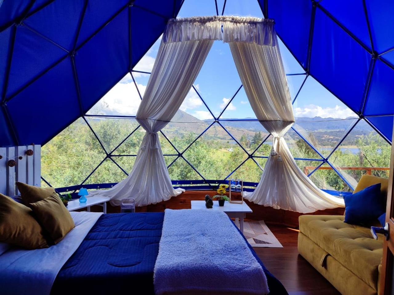 Tente de luxe Glamping Blue. Guatavita