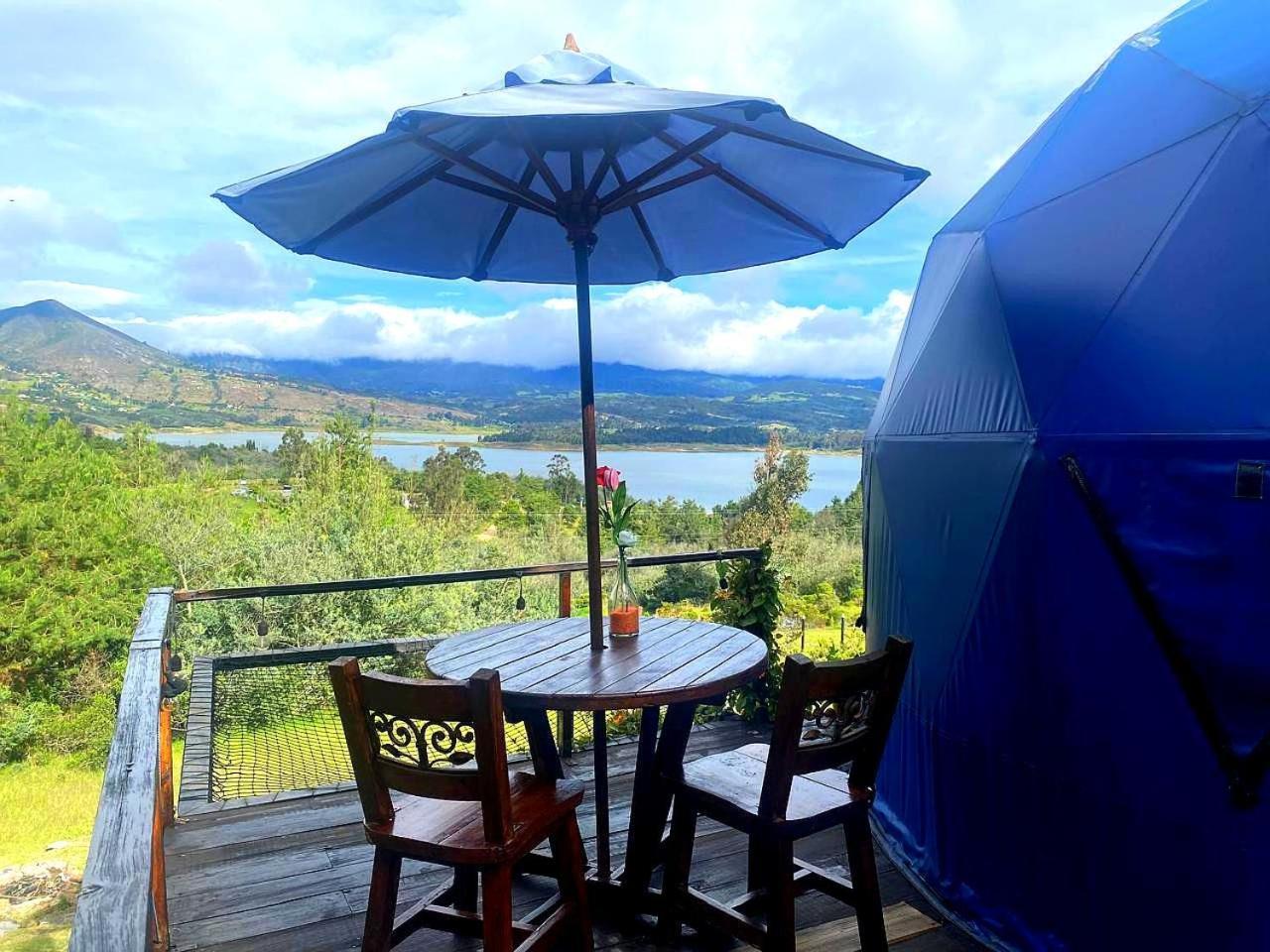 Glamping Blue. Tente de luxe